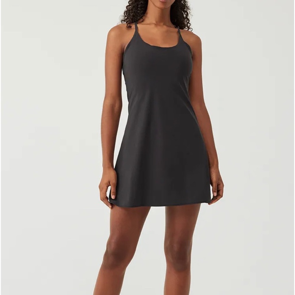 Outdoor Voices exercise dress black S
